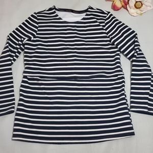 MIDULI Nursing Black & White sweater